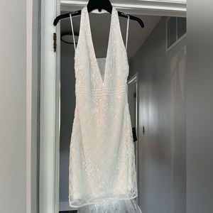 Lulus beaded dress never worn (still has tags)